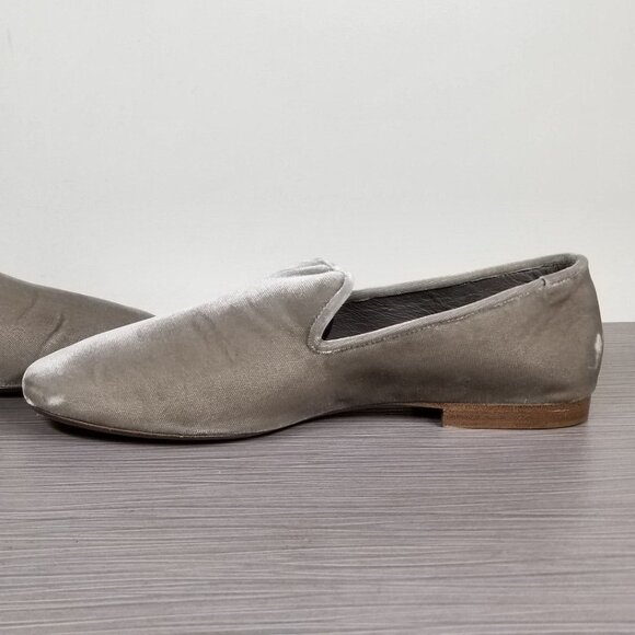 Vince Bray Loafer, Shell (Light Beige) Velvet, Womens Size 7 US / 37.5 - Picture 6 of 9